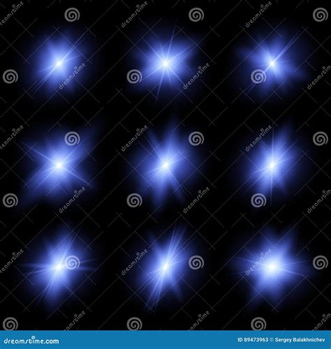 blauwe flitsen zien